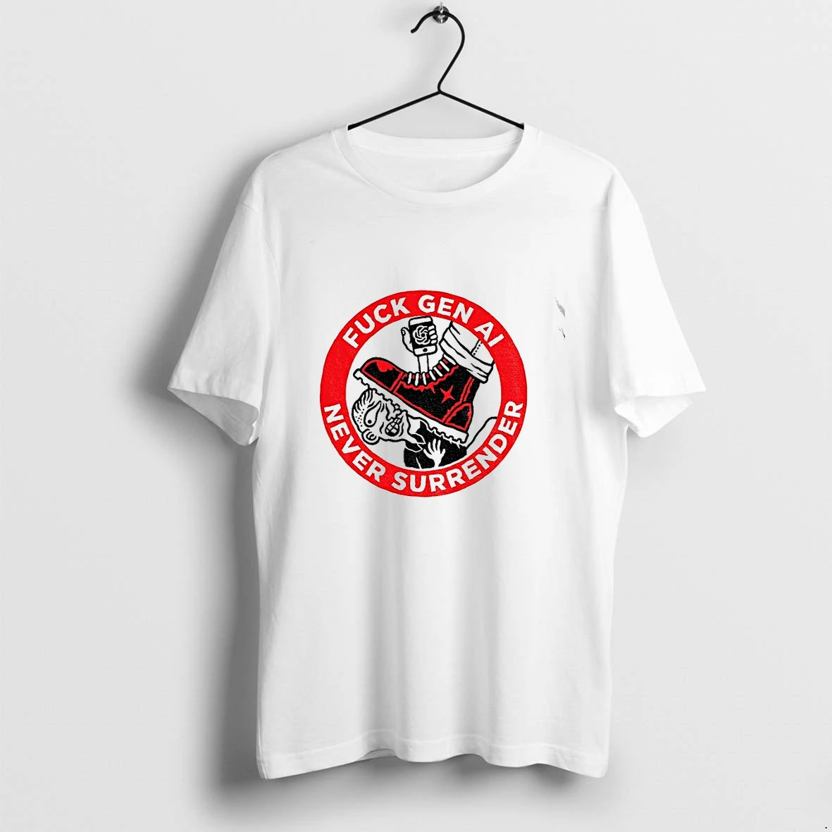 Premium Fuck Gen Ai Never Surrender Tshirts