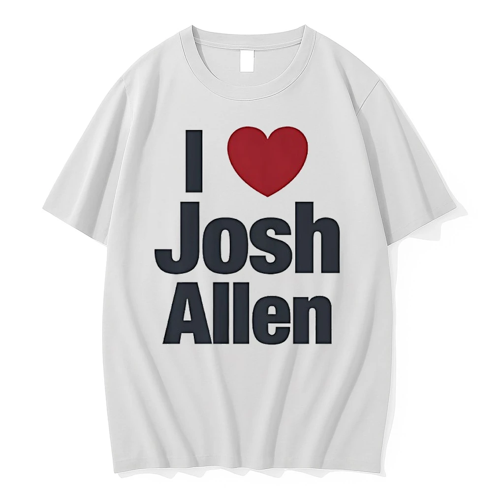 Premium I Heart Josh Allen Buffalo Bills 2026 Nfl Season Tshirts