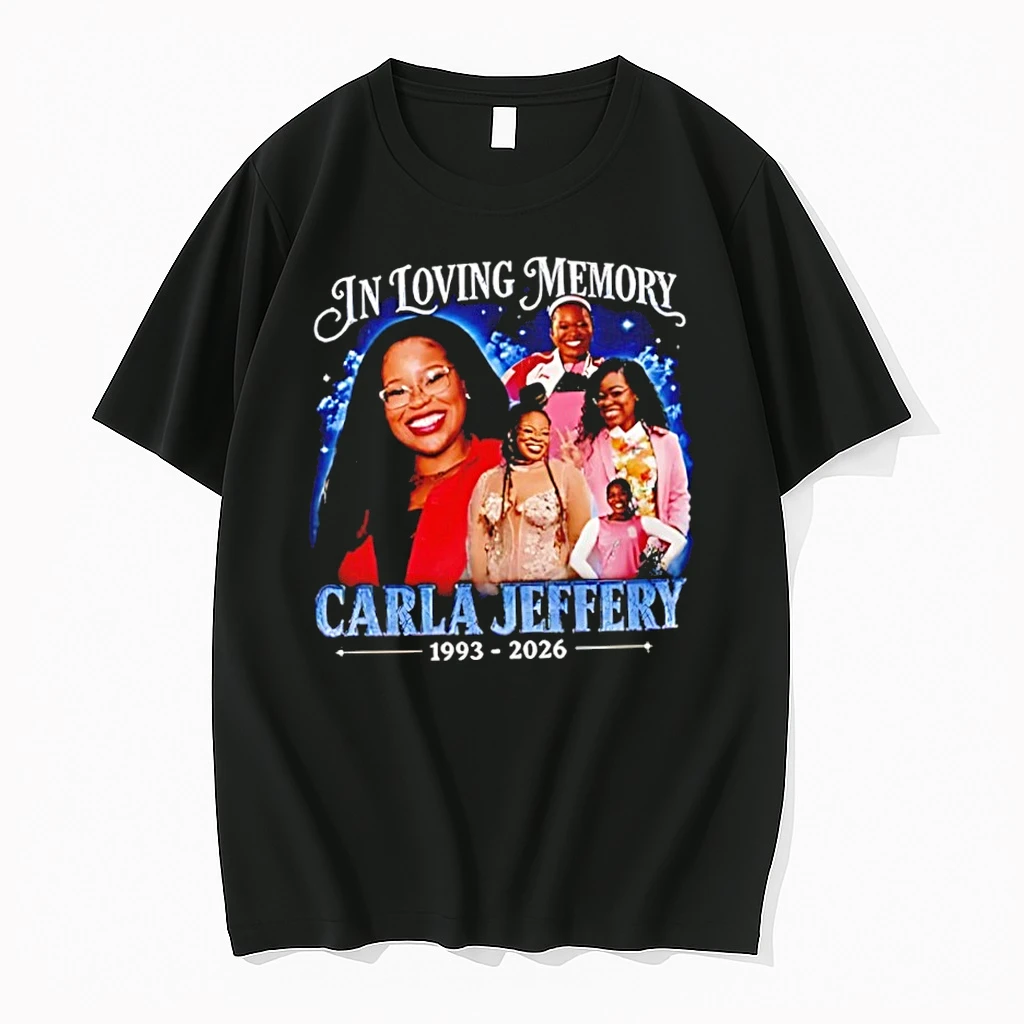 Premium In Loving Memory Carla Jeffery 1993 2026 Tshirts