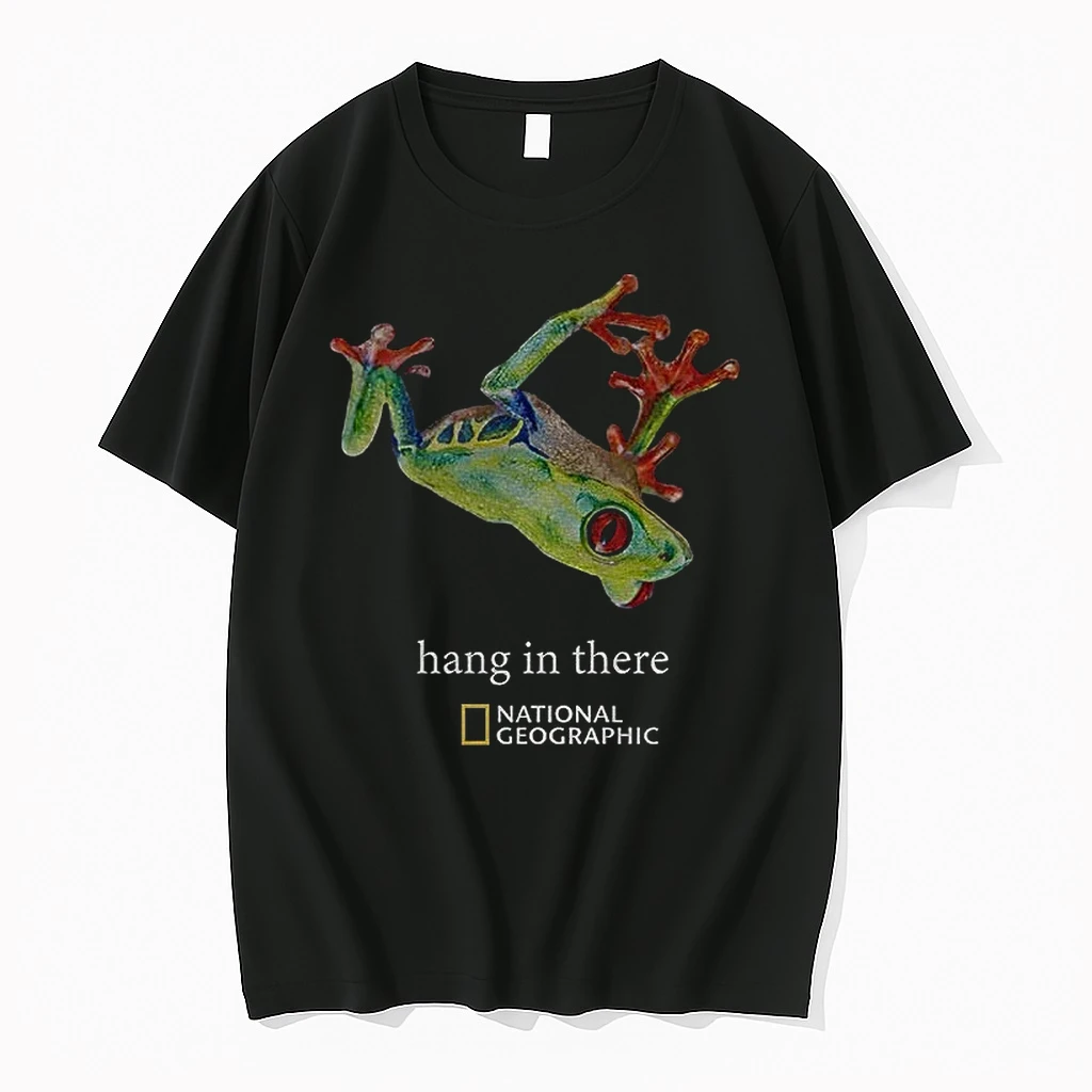 Premium National Geographic Hang In There Tshirts