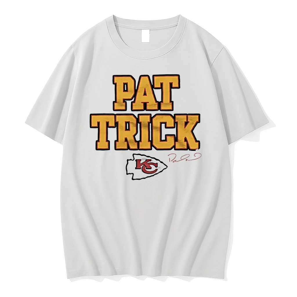 Premium Pat Trick Kansas City Chiefs Patrick Mahomes Signature Tshirts