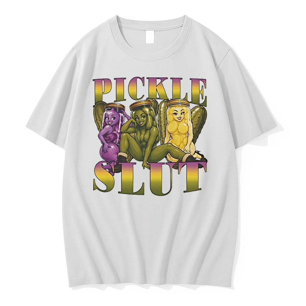 Premium Pickle Slut Food Humor Tshirts