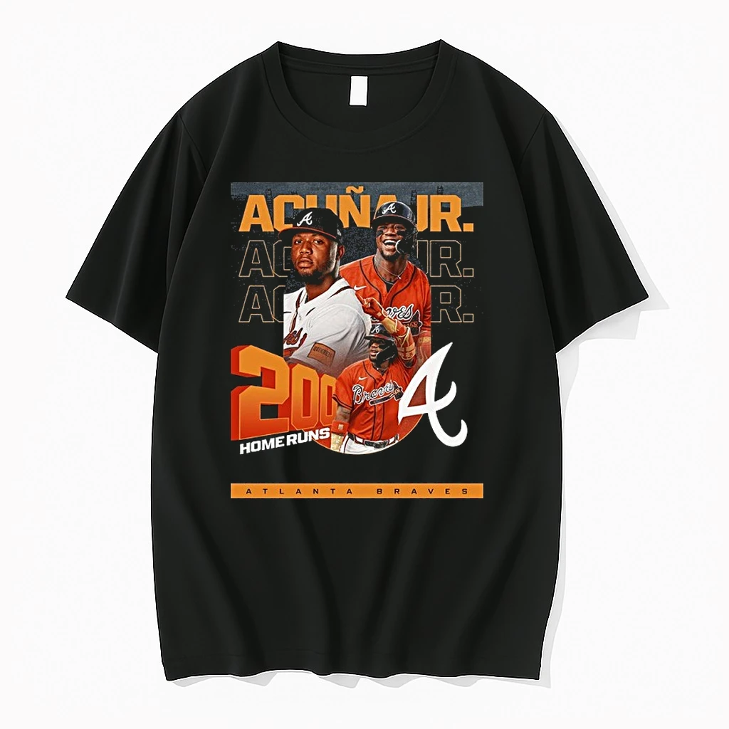 Premium Ronald Acuna Jr 200 Home Runs Tshirts