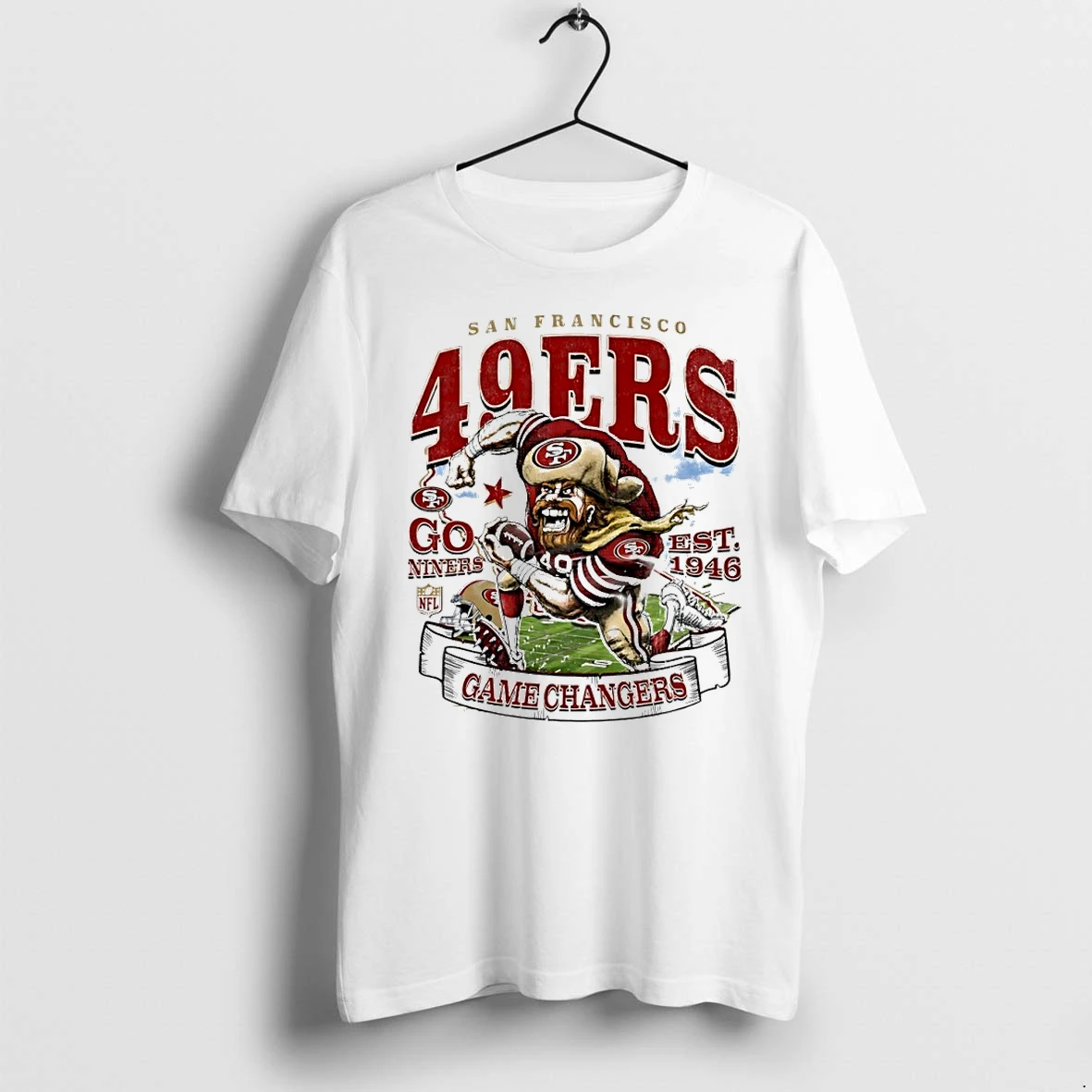 Premium San Francisco 49ers Go Niners Est 1946 Nfl Mascot Tshirts