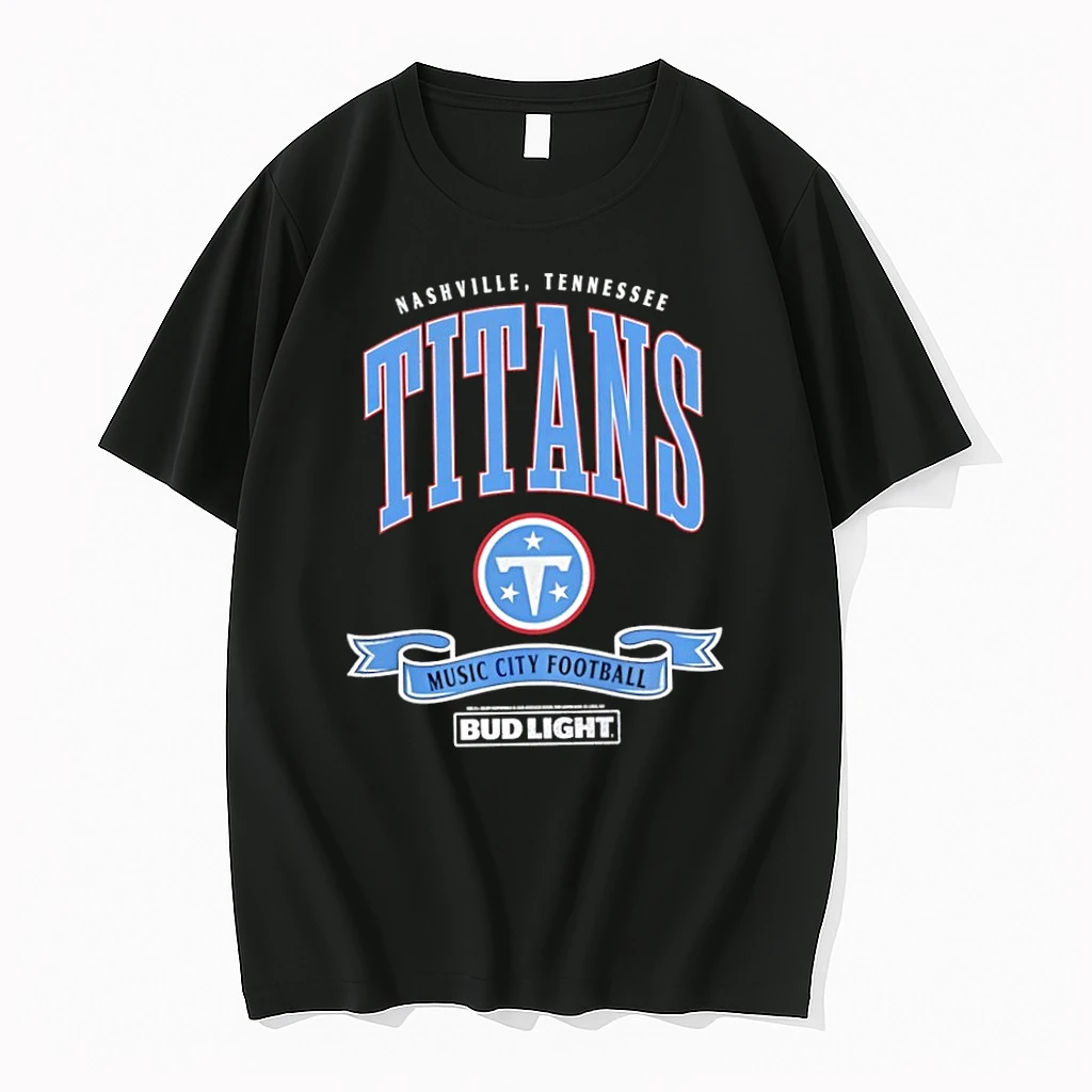 Premium Tennessee Titans Nfl X Bud Light Music City Football Tshirts