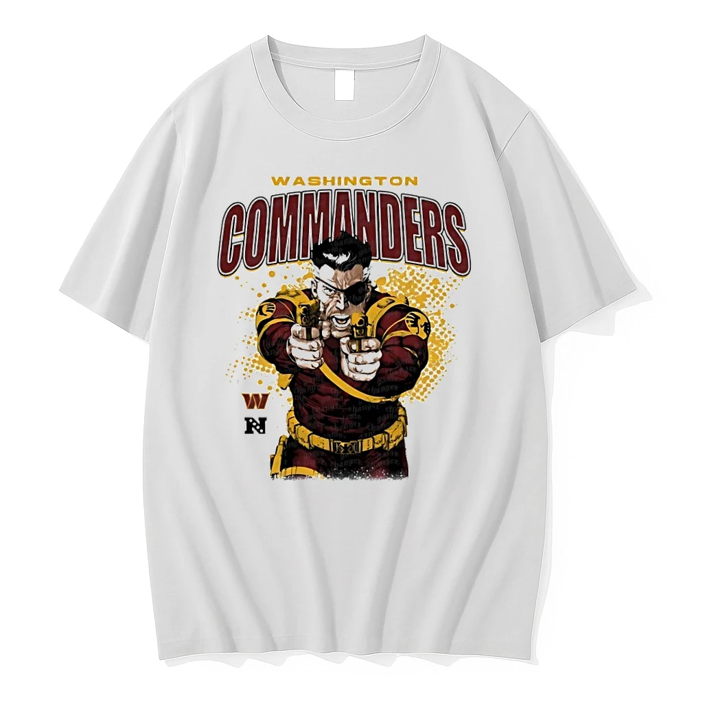 Premium Washington Commanders Nfl X Nick Fury Tshirts