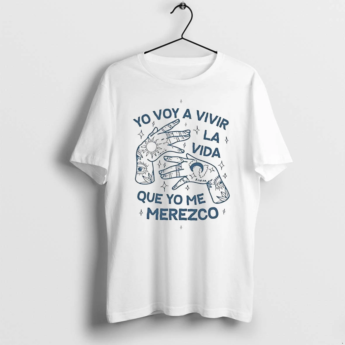 Premium Yo Voy A Vivir La Vida Que Yo Me Merezco Tshirts