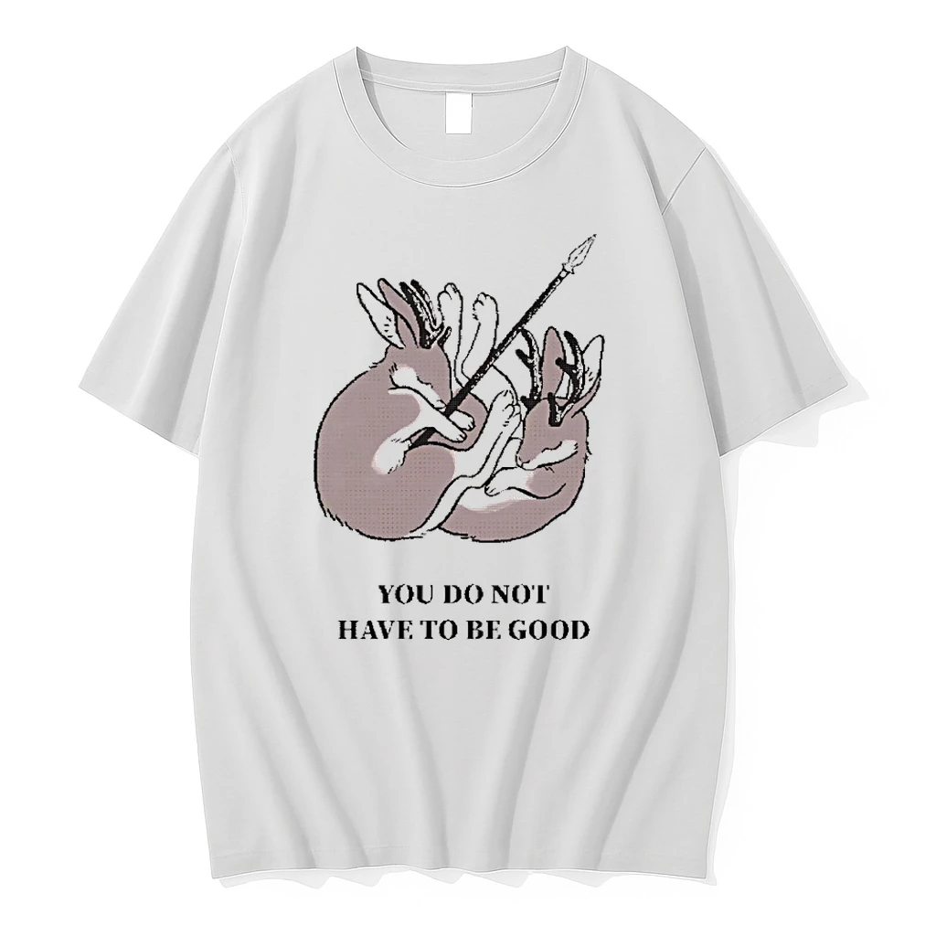 Premium You Do Not Have To Be Good Jackalope Mary Oliver Tshirts