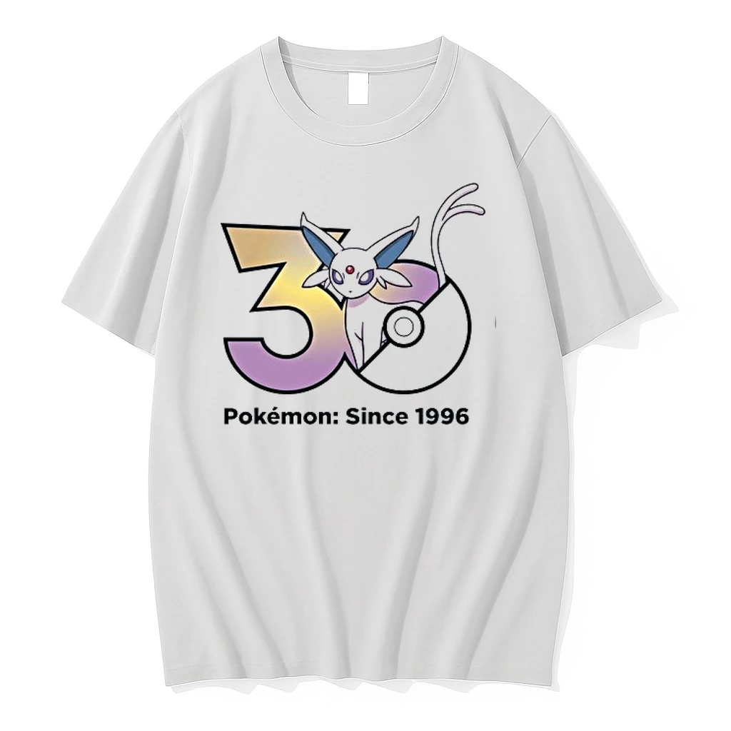 Espeon Eevee Pokemon 30th Anniversary Since 1996 0 Tshirts Sweater Hoodie