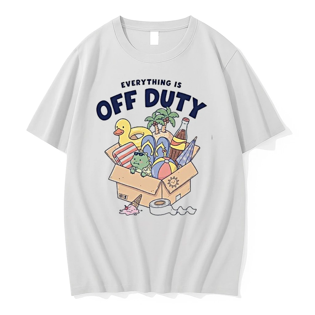 Everything Is Off Duty Cartoon Beach Vacation Items Box 0 1788238438 1vpgfl Tshirts Sweater Hoodie