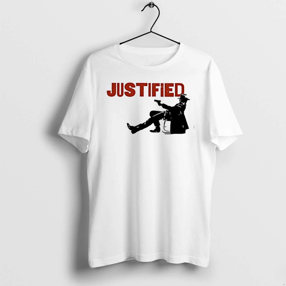 Justified Cowboy Gun Graphic 0 Tshirts Sweater Hoodie