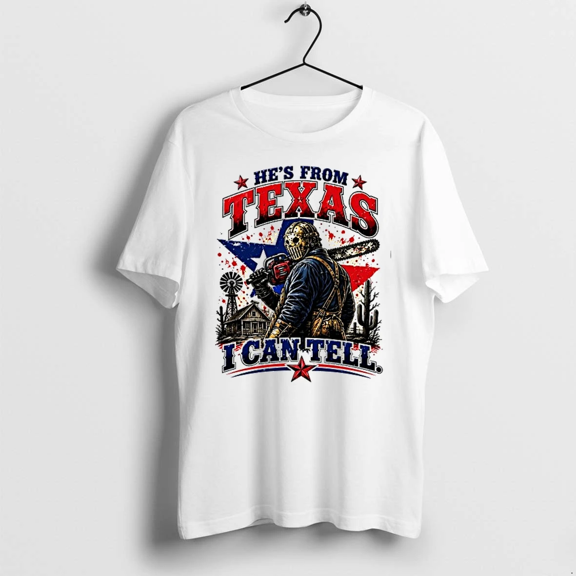 Leatherface Texas Chainsaw Massacre He Is From Texas I Can Tell 0 Tshirts Sweater Hoodie