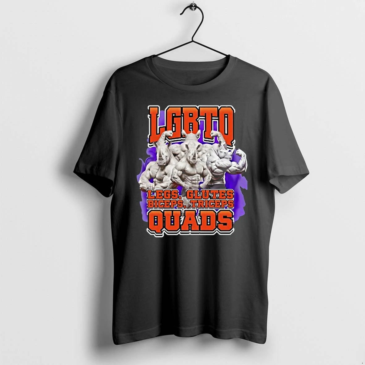 Lgbtq Legs Glutes Biceps Triceps Quads Rhino 0 Tshirts Sweater Hoodie