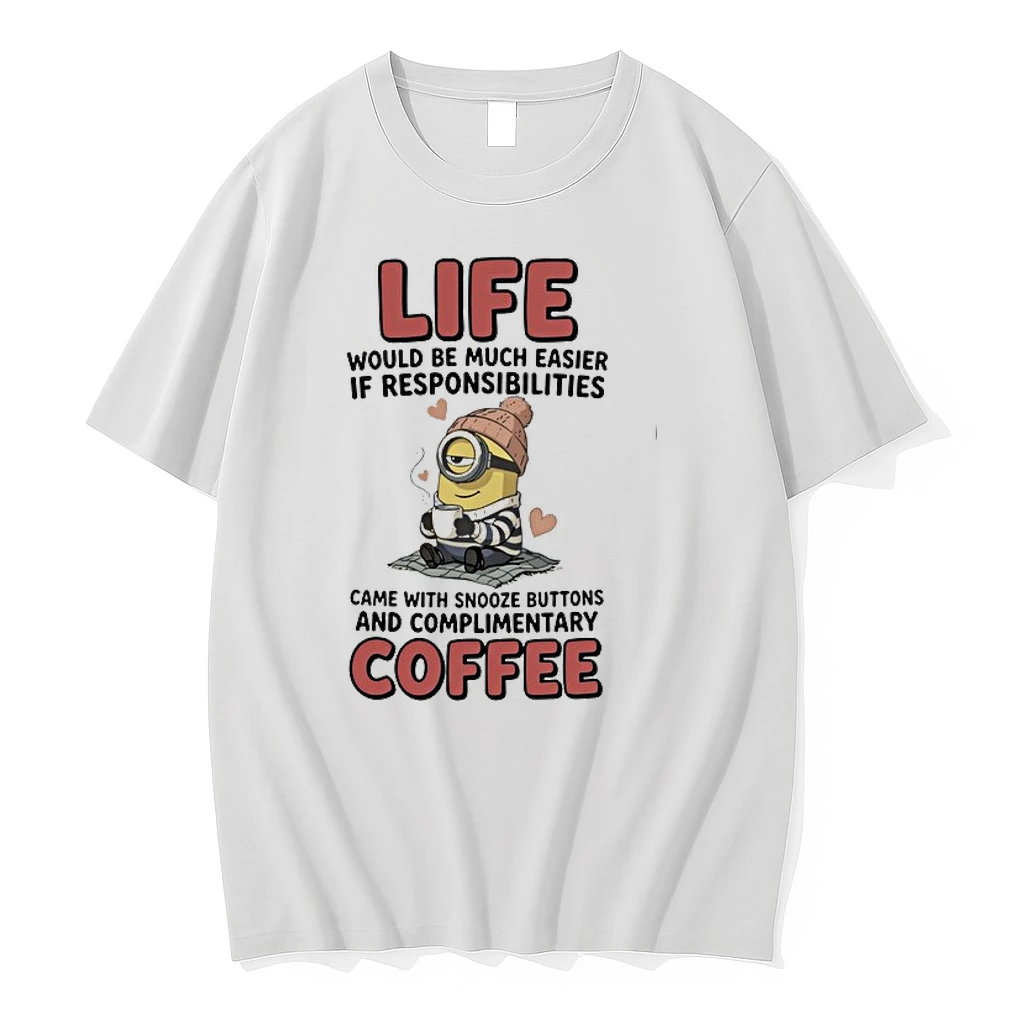 Life Would Be Much Easier If Responsibilities Came With Snooze Buttons And Coffee 0 Tshirts Sweater Hoodie