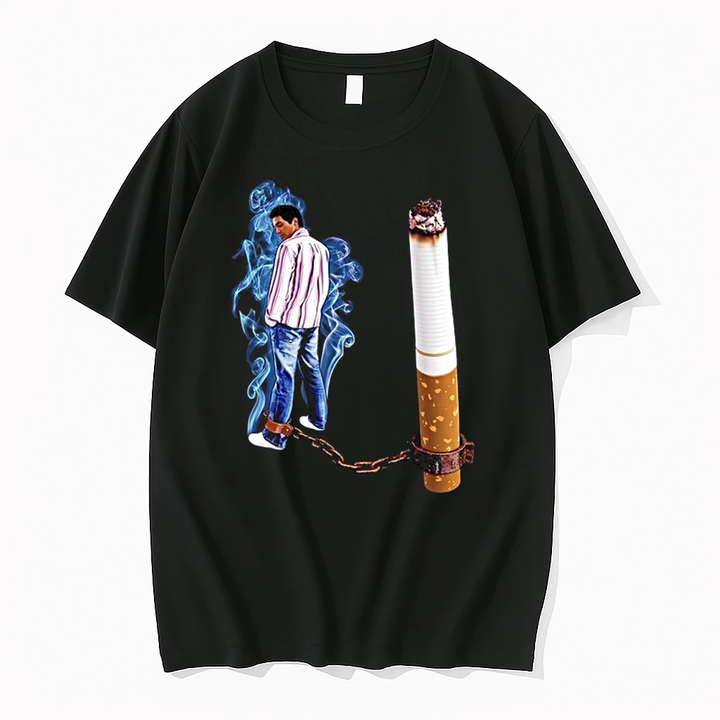 Man Chained To Cigarette Smoking Addiction Meme 0 Tshirts Sweater Hoodie
