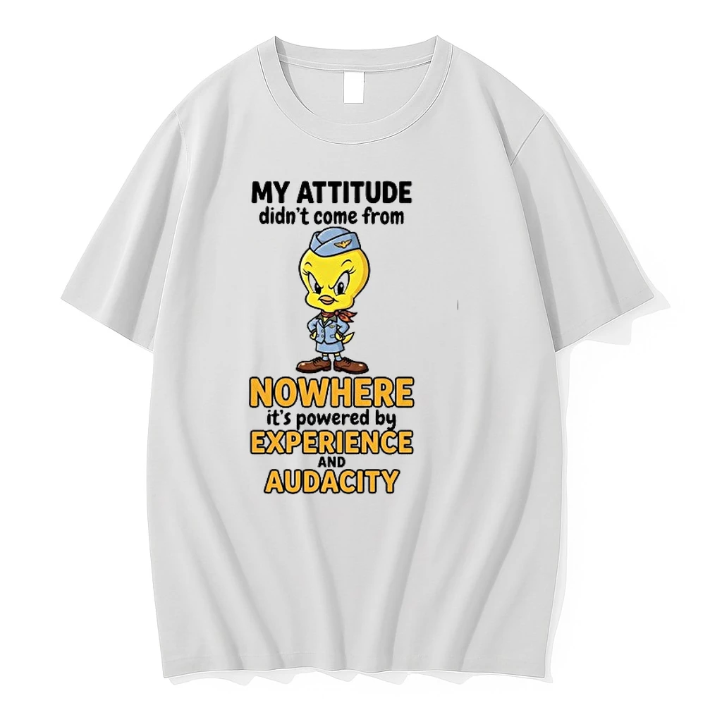 My Attitude Didnt Come From Nowhere Its Powered By Experience And Audacity 0 Tshirts Sweater Hoodie