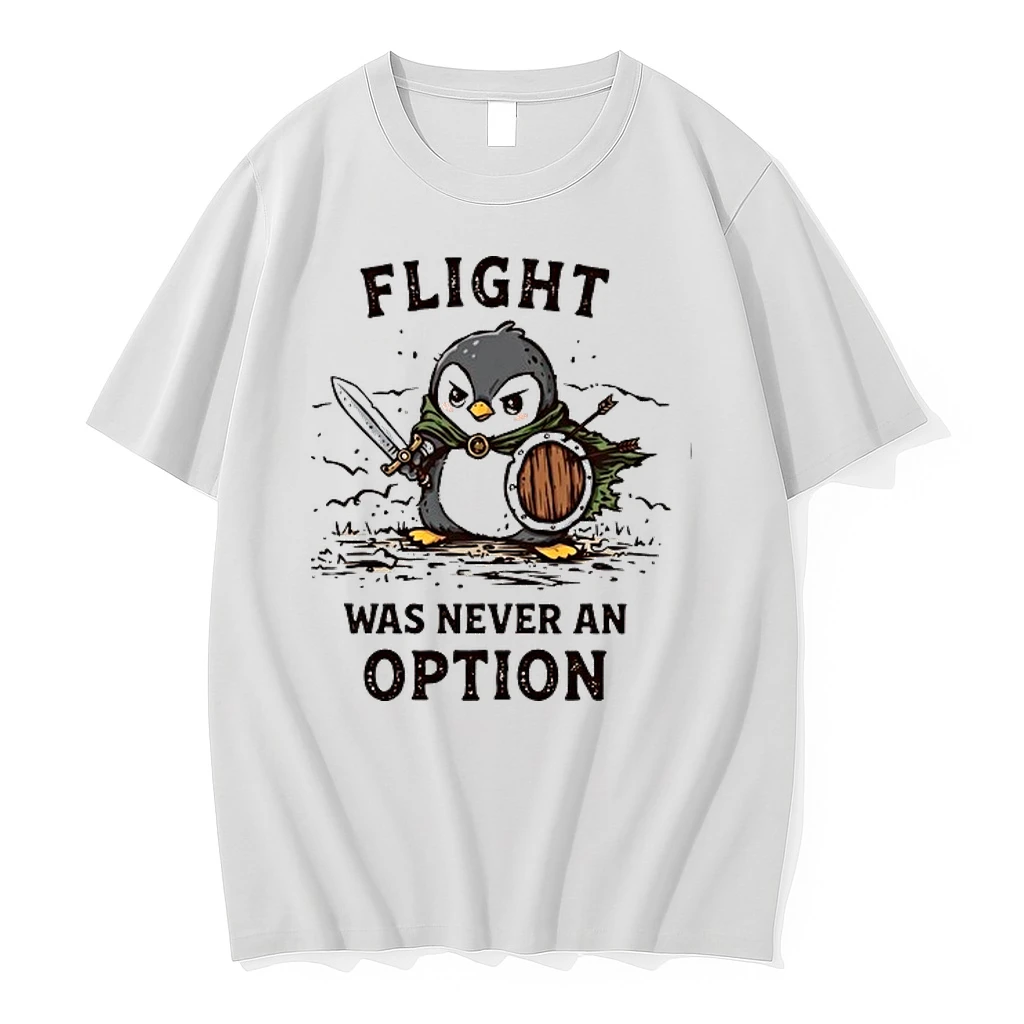 Penguin Knight Flight Was Never An Option 0 Tshirts Sweater Hoodie