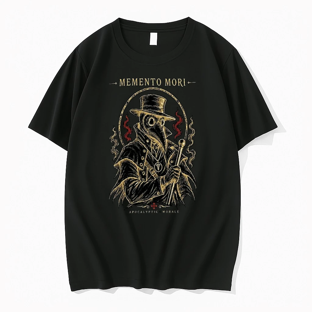 Plague Doctor Memento Mori Apocalyptic Morale 0 Tshirts Sweater Hoodie