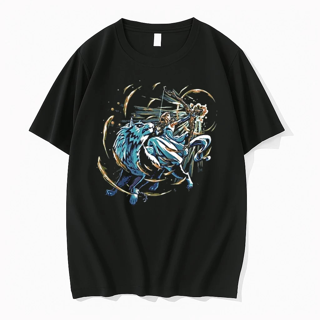 Princess Zelda And Wolf Link The Legend Of Zelda Breath Of The Wild 0 Tshirts Sweater Hoodie