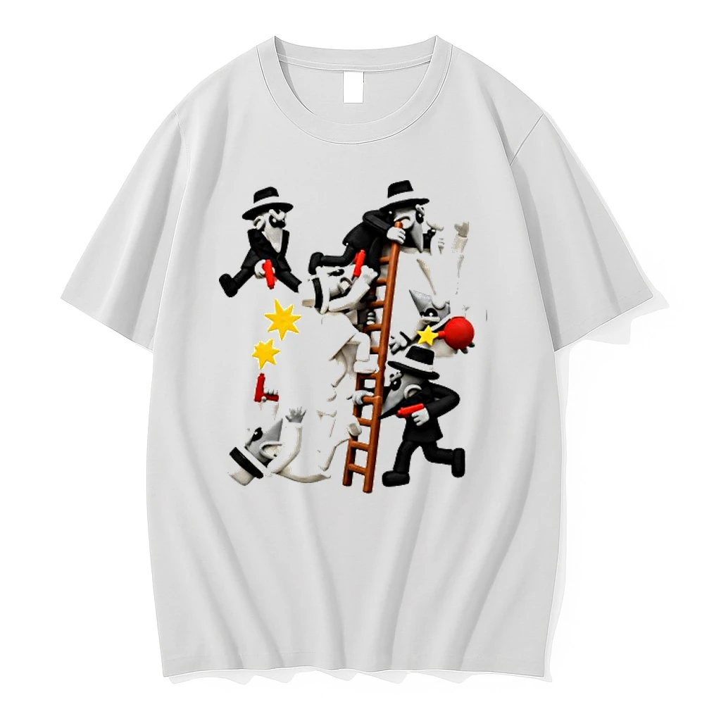 Spy Vs Spy Mad Magazine Black And White Spies 0 Tshirts Sweater Hoodie