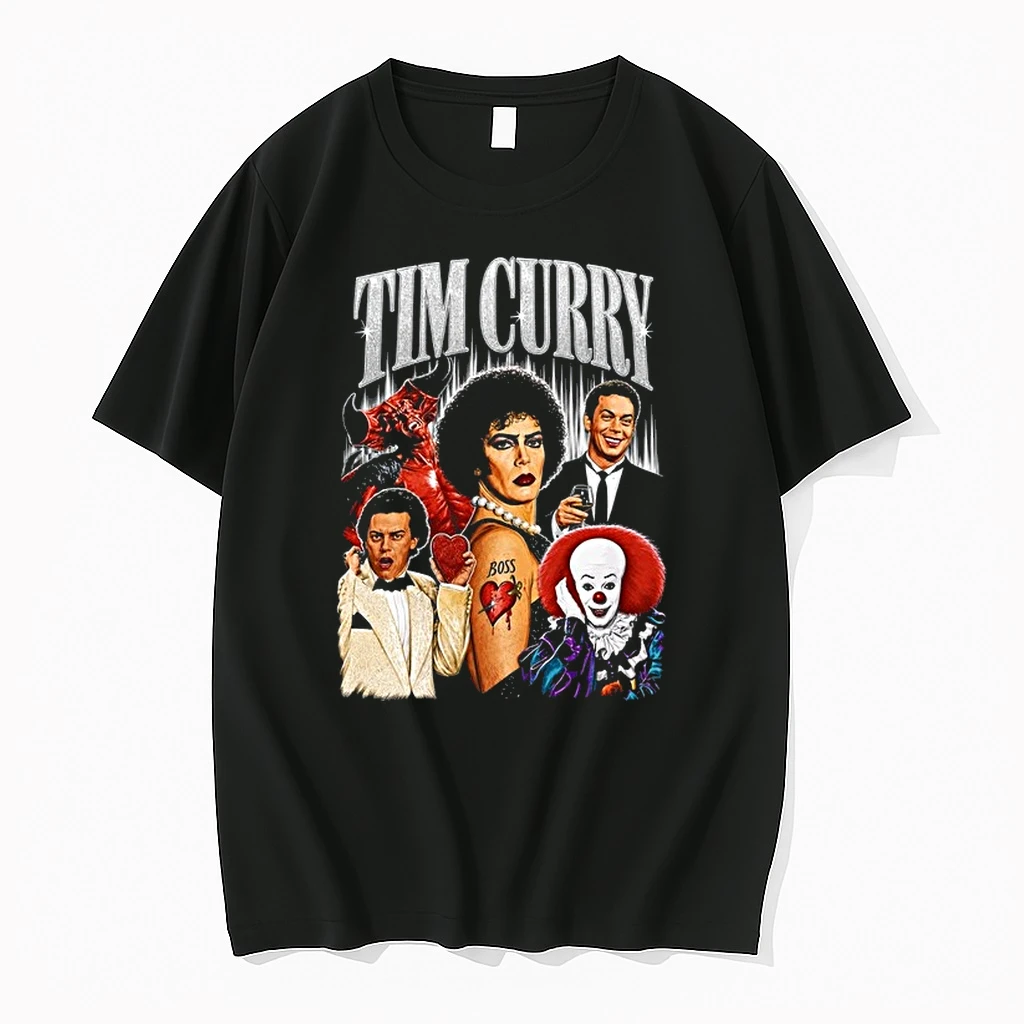 Tim Curry Darkness Frank N Furter Pennywise Character Montage Tribute 0 Tshirts Sweater Hoodie