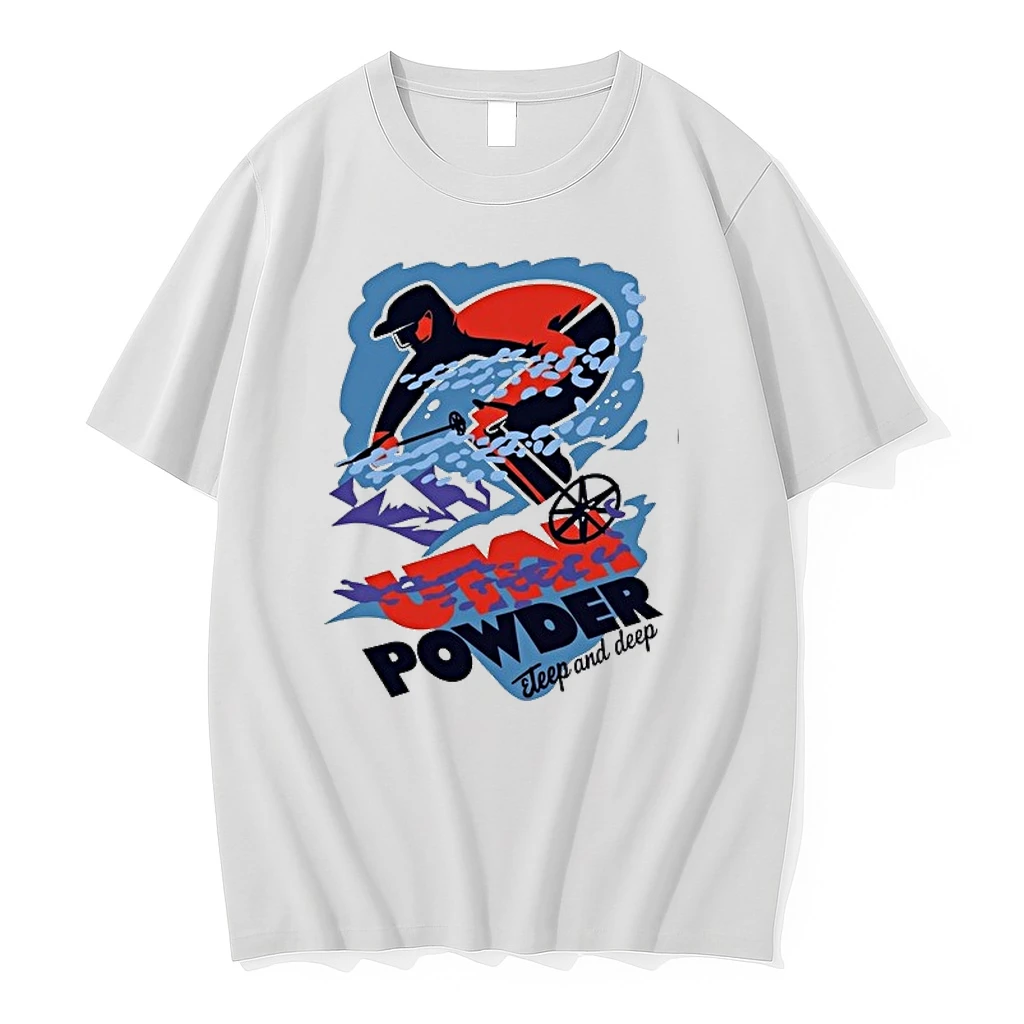 Utah Powder Steep And Deep Skiing Mountains 0 Tshirts Sweater Hoodie