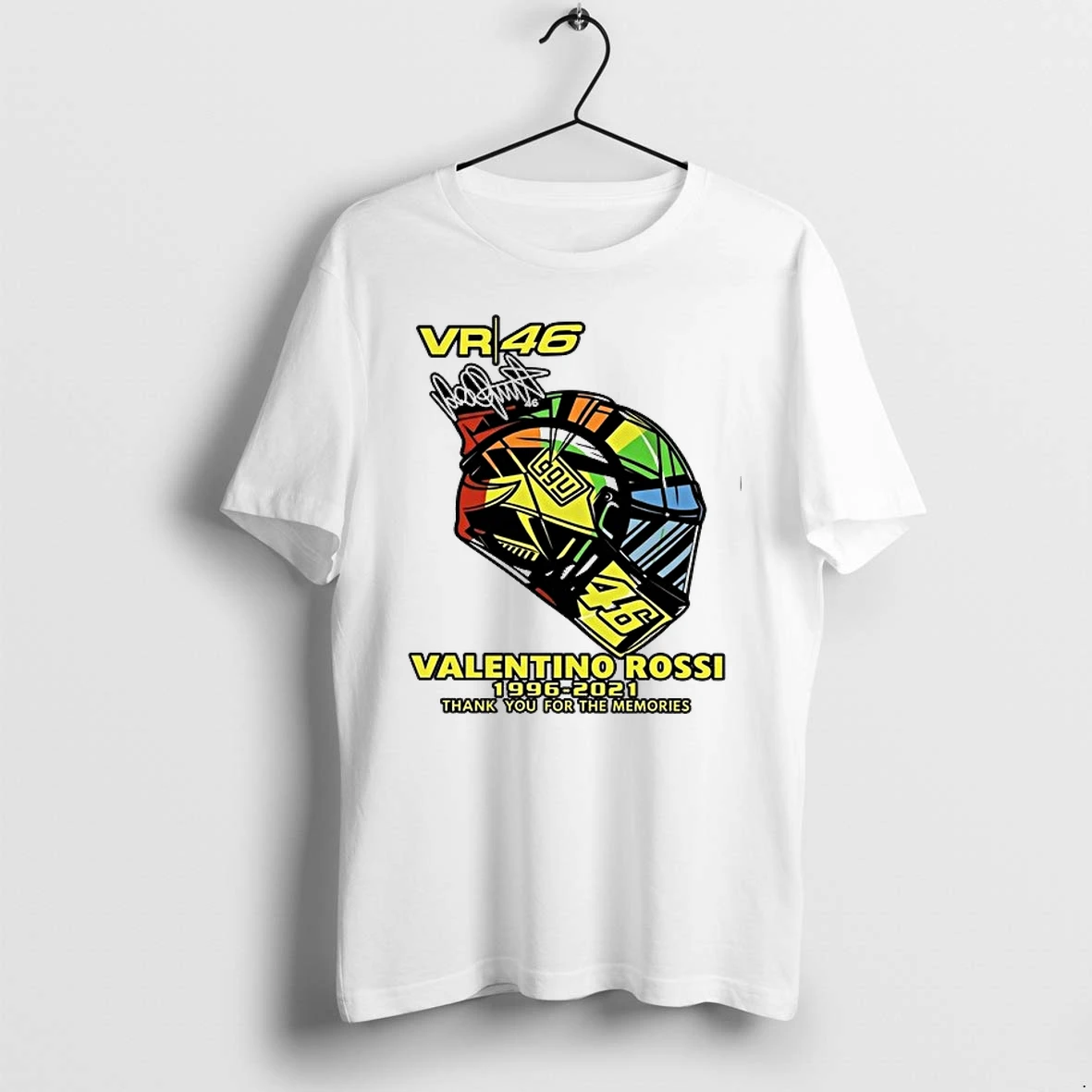 Valentino Rossi Vr46 1996 2021 Thank You For The Memories 0 Tshirts Sweater Hoodie