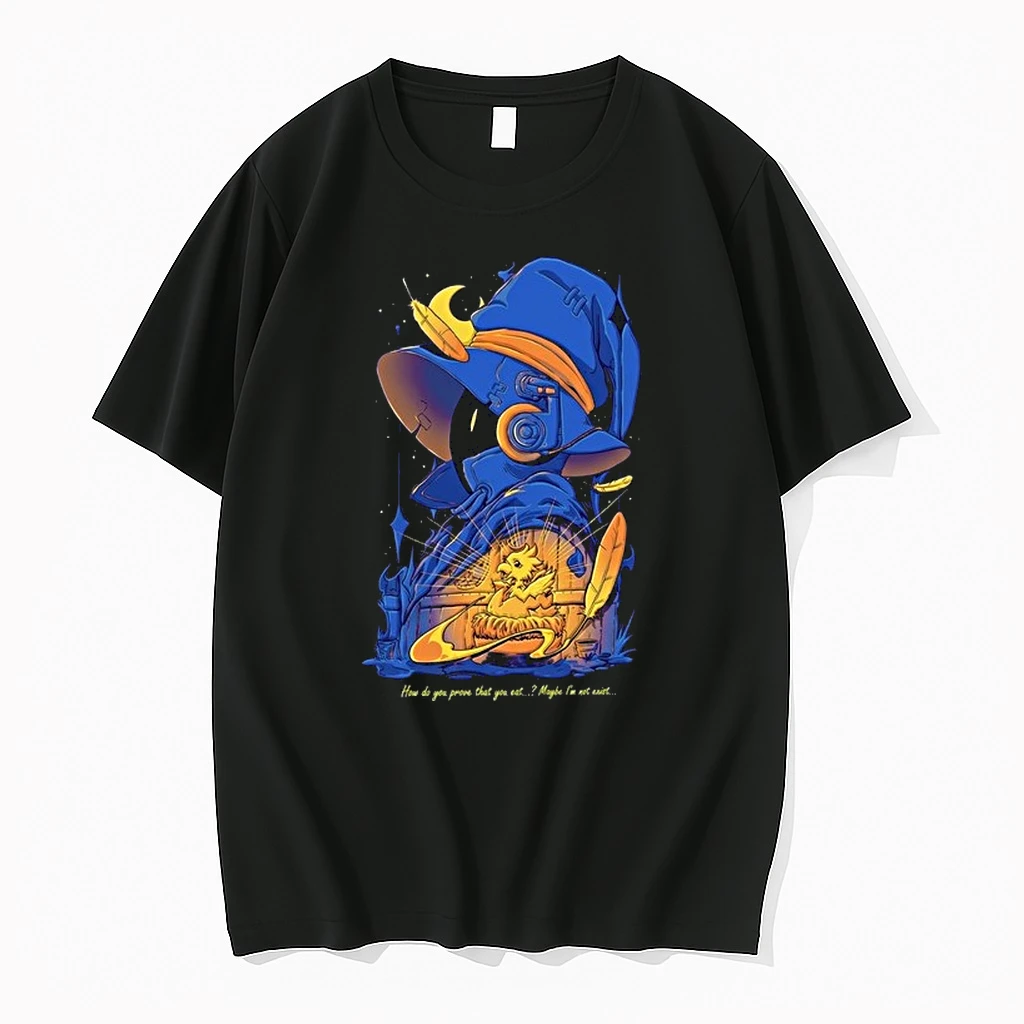 Vivi Ornitier How Do You Prove That Exist Maybe We Dont Black Mage Hatching Chocobo Feathers 0 Tshirts Sweater Hood