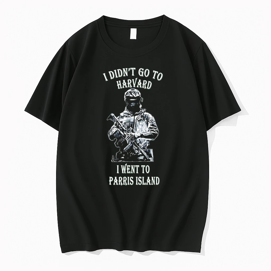 Soldier I Didnt Go To Harvard I Went To Parris Island 0 Tshirts Sweater Hoodie